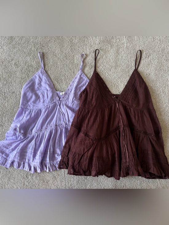 World unites together Tops - Flowy Babydoll Tank (2 pack)